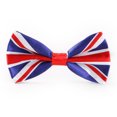 thumbnail image 1 of Pajarita estampada Corbata de poliéster flexible Corbata casual de moda con signo nacional Tmvgtek juguetes de los niños, 1 of 9