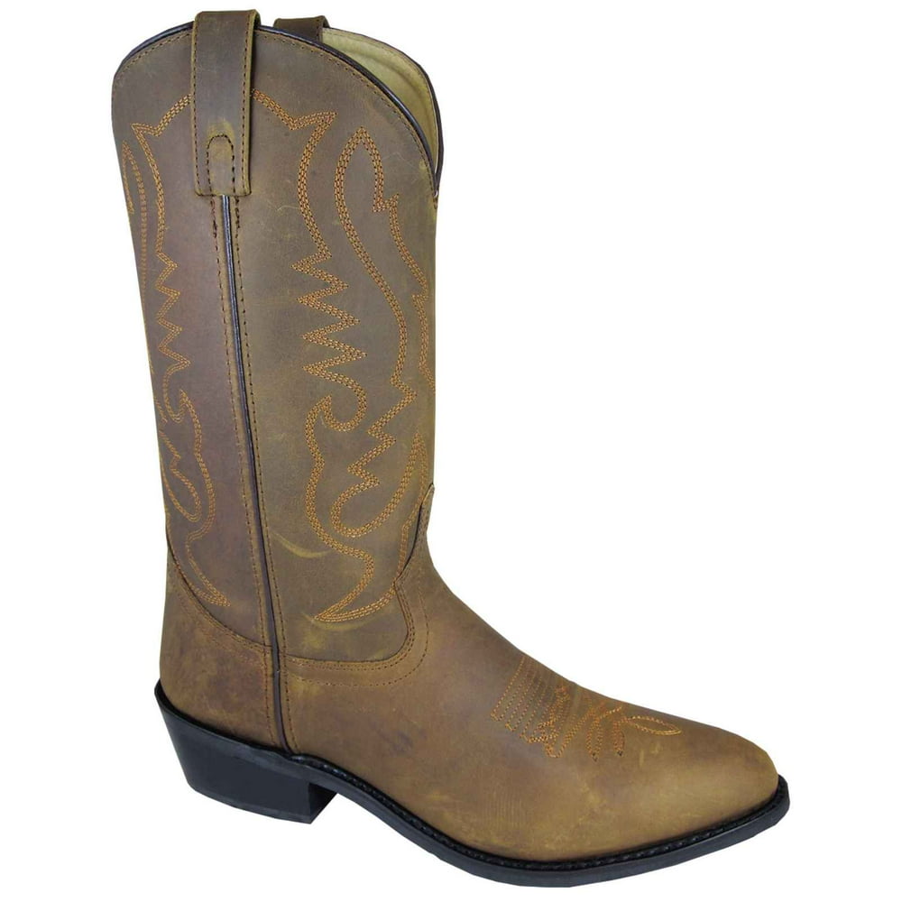 Smoky Mountain Boots Smoky Mountain Men's Denver Brown Oil Distress Western Boots 4034