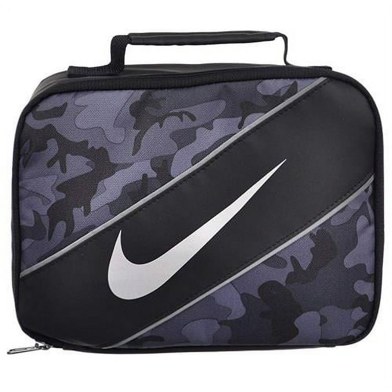 Gray Nike Insulated Reflective Lunch Bag