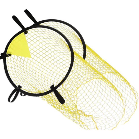 Football Training Shooting Target Net Soccer Practice Shot net Free Kick Practice Shooting Net Youth Soccer Training Equipment (2 pcs)