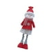 thumbnail image 2 of Decoración de muñeca navideña Adorno navideño Muñeca de pie Suave Estirable Largo Muñeco de nieve, 2 of 9