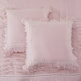 thumbnail image 2 of Antonella 8-Piece Pleated Comforter Set (Queen, Mauve), 2 of 5