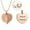 Rose, variant on Openable Wing Heart Urn Pendant Cremation Jewelry for Ashes Keepsake Memory Necklace Photo Holder Memorial Jewelry