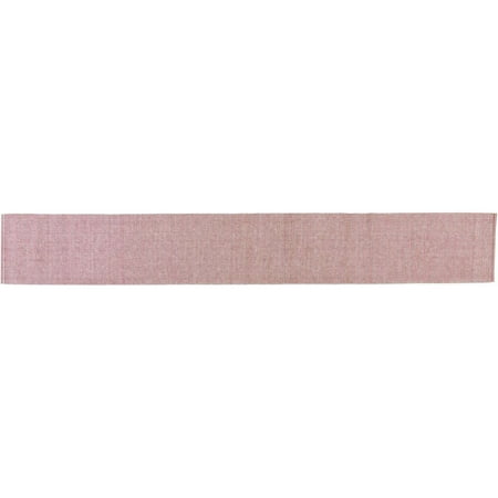 Ashton Rust Ribbed Runner 13x90