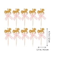 thumbnail image 3 of WORGEOUS 40 unids creativo forma de caballo cupcake toppers carrusel caballo theme pastel toppers, 3 of 7