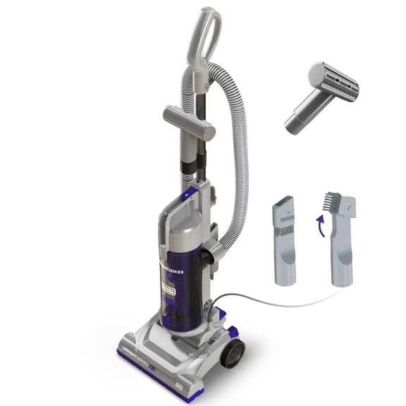 Black   Decker UprightSeries Lite PET Upright Vacuum with Pet Hair Attachment