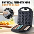 thumbnail image 4 of Decorate Your Own Mini Donuts, Non-stick Surface Quick Easy Baking Machine, Perfect for Compact Storage & Kid Friendly Baking Sessions, 4 of 6
