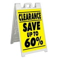 thumbnail image 1 of Clearance Sale Save Up To 60 (24" X 36") Standard A-Frame Signicade, Includes Decal Applied To Stand, 1 of 4
