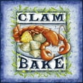 thumbnail image 2 of Wright, Sydney 26x26 Gold Ornate Wood Framed with Double Matting Museum Art Print Titled - Seafood Sign III, 2 of 4