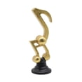 thumbnail image 3 of Escultura de nota musical Estatua de nota musical Artesanía creativa Centro de mesa M, 3 of 9