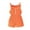Orange, variant on KyCheLot Toddler Baby Girl Summer Clothes Bowknot Sleeveless Knit Ribbed Jumpsuit Shorts 6 Months-4 Years