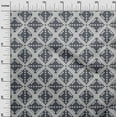 thumbnail image 2 of oneOone Viscose Chiffon Fabric Check Kasuri Printed Fabric 1 Yard 42 Inch Wide, 2 of 4