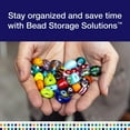 thumbnail image 3 of Elizabeth Ward Bead Storage Solutions 13pc Craft Supplies Containers, Tiny, 3 of 5