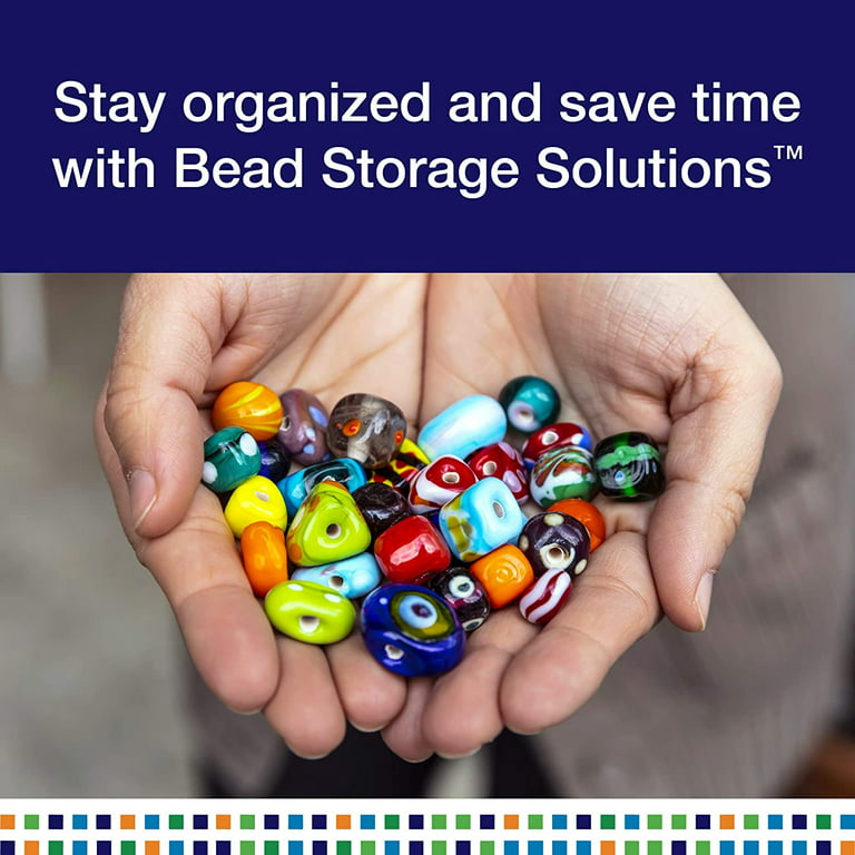 Elizabeth Ward Bead Storage Solutions 45 Piece Craft Supplies Organizer (2  Pack)