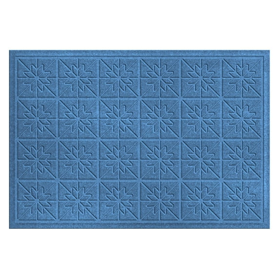 Bungalow Flooring Water Guard Star Quilt Indoor / Outdoor Door Mat