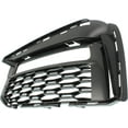 thumbnail image 3 of Fog Light Trim Compatible with 2017-2020 BMW 530i xDrive Front, Left Driver Textured Black, 3 of 5