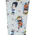 thumbnail image 3 of Naruto Shippuden Anime Men's Chibi Characters And Symbols Lounge Sleep Pajama Pants, 3 of 6