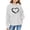 White, variant on Mercatoo Teen Girls' Cute Sweatshirts with Hood Kids Oversized Long Sleeve Pullover Tops with Pocket Fall Winter School Trendy Clothes