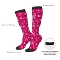 thumbnail image 4 of Balery Breast Cancer Awareness6 Printed Novelty Socks Men's Women's Crew Socks Sports Socks Knee High Socks Cotton Socks Quirky and Cool Socks, 4 of 9