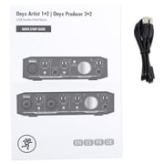 Mackie Onyx Producer 2.2 2x2 USB Audio MIDI Recording Studio Interface + Stand