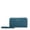 Blue, variant on Sacred Heart Vegan Leather Glitter Bling Wristlet Wallet