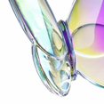 thumbnail image 4 of Mariposa de la suerte de cristal de vidrio con adornos de colores brillantes para decoración del hogar, colorida, 4 of 7
