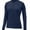 Navy/Black, variant on Nike Women's Team Pro Hyperwarm 1/2 Zip 3.0