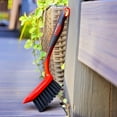 thumbnail image 6 of Libman Heavy Duty Scrub Brush with Scraper Edge, Red & Black, Short Handle, 6 of 9