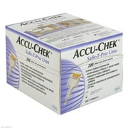 Accu-Chek Safe-T-Pro Uno Glucometer Lancets (200) Free Shipping