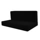 thumbnail image 3 of Fundas de asiento para RV, fundas de cojín para RV, protector de sofá elástico y lavable para muebles, RV negro, 3 of 8