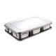 thumbnail image 1 of Caja de almacenamiento de condimentos, frascos de especias, herramienta para hornear extraíble con tapa, contenedor de especias 6 cuadrícula, 1 of 9