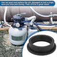 thumbnail image 3 of L-Shape O-Ring Gaskets for 6-Piece Intex Sand Filter Pumps - Model 11228 and 11412 Edition 0618, 3 of 4