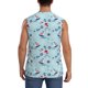 thumbnail image 4 of Balery Sailboats Anchors Camisetas sin mangas para hombre, absorbe la humedad y protege contra el mal olor.-Small, 4 of 7