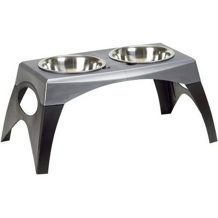 - Bergan Pet Cat and Dog Elevated Feeder
