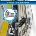 thumbnail image 7 of 2''(50mm) Boat Fuel Deck Fill/Filler with Keyless Cap, 2inch Stainless Steel Deck Filler Marine Hardware for Boat, Yacht, Caravan, Boat Angled Deck Filler (Fuel, 2inch), 7 of 7