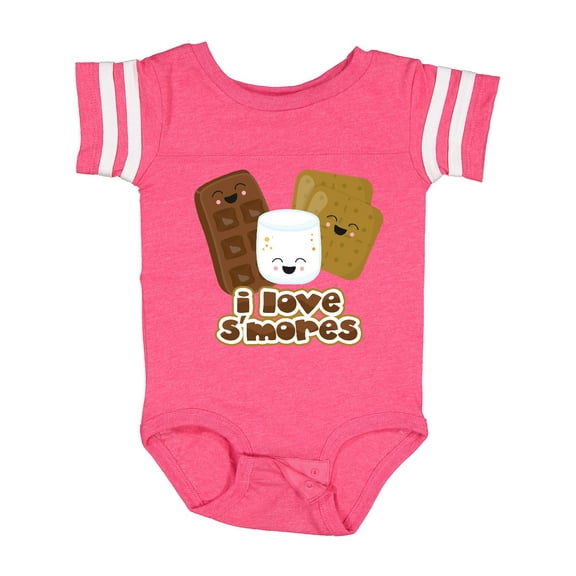 Inktastic I Love S'mores Boys or Girls Baby Bodysuit
