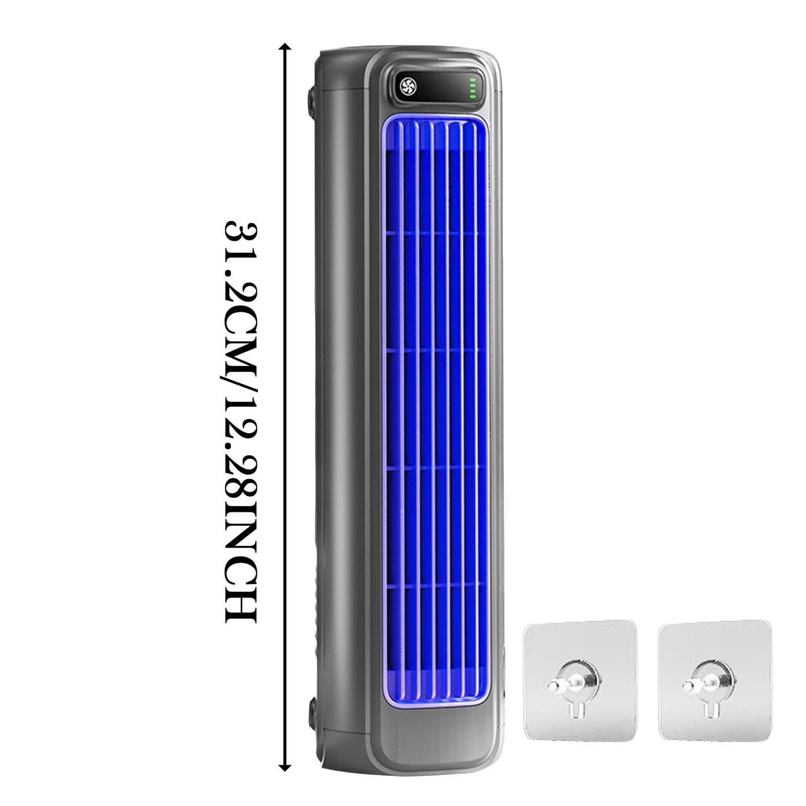 LED Touch Screen Portable Air Cooler 2026 Cooling Ace Mini Cooling Fan USB Rechargeable for Home Kitchen