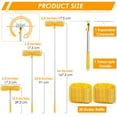 thumbnail image 3 of NEWE Dusters for Cleaning with 20 Refills for Swiffer (Yellow), 3 of 8