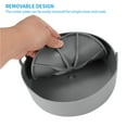 thumbnail image 4 of Billuyoard Freidora de aire, olla de silicona, olla a presión, alfombrilla de silicona, cesta de vapor portátil, accesorios multifuncionales para ollas de Barra de herramientas Gris Billuyoard HA025776-02, 4 of 6
