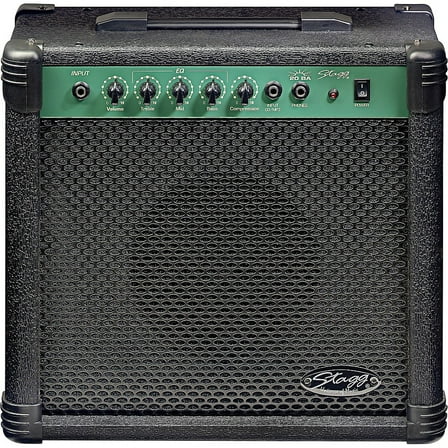 Stagg 20 Watt 8" Bass Amplifier Black