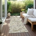 thumbnail image 6 of Addison Rugs Chantille Indoor/Outdoor Transitional Geometric, Abstract Beige Washable Runner Rug, 2'3" x 7'6", 6 of 6