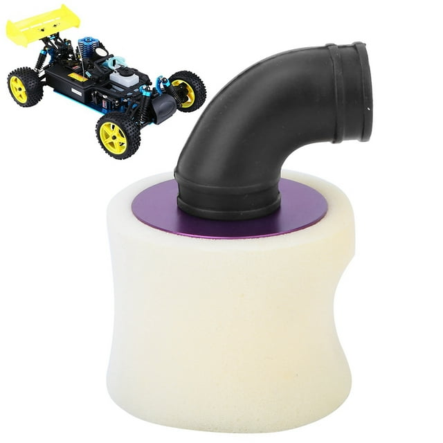 Accessoire de Télécommande Filtre à Air Compatible avec HSP Himoto Redcat 1:8 RC Voiture Camion (Violet)