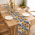 thumbnail image 3 of Halloween Table Runner - 36 Inch Long, Kitchen Dining Table Runner Dresser Scarves, Cute Ghost Pumpkin Candy Castle Cartoon Farmhouse Decor for Coffee Tables Wedding Party Banquet, 3 of 8