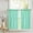 Aqua, variant on Faux Silk Solid Dupioni Café Tier Curtains Window Treatment Kitchen Home Décor