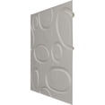thumbnail image 4 of Ekena Millwork 19 5/8"W x 19 5/8"H Felix EnduraWall Decorative 3D Wall Panel, UltraCover Satin Blossom White (12-Pack for 32.04 Sq. Ft.), 4 of 6