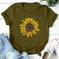 thumbnail image 3 of Big Deals! Graphic Tees for Women Summer Tops for Women 2023 Camisetas De Mujer De Moda Teenager Clothes Tie Dye Shirts Camisetas De Mujer De Moda Cute Teen Clothesjuniors Tops(Yd-Army Green,Medium), 3 of 5