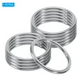 thumbnail image 3 of Uxcell 42mm Metal O Rings, 10 Pack 304 Stainless Steel Round Rings for Hardware Bags, 3 of 6