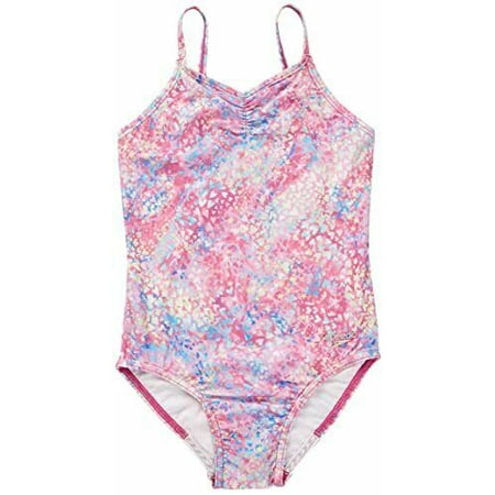 Speedo Girls Thin Strap One Piece Swimsuit