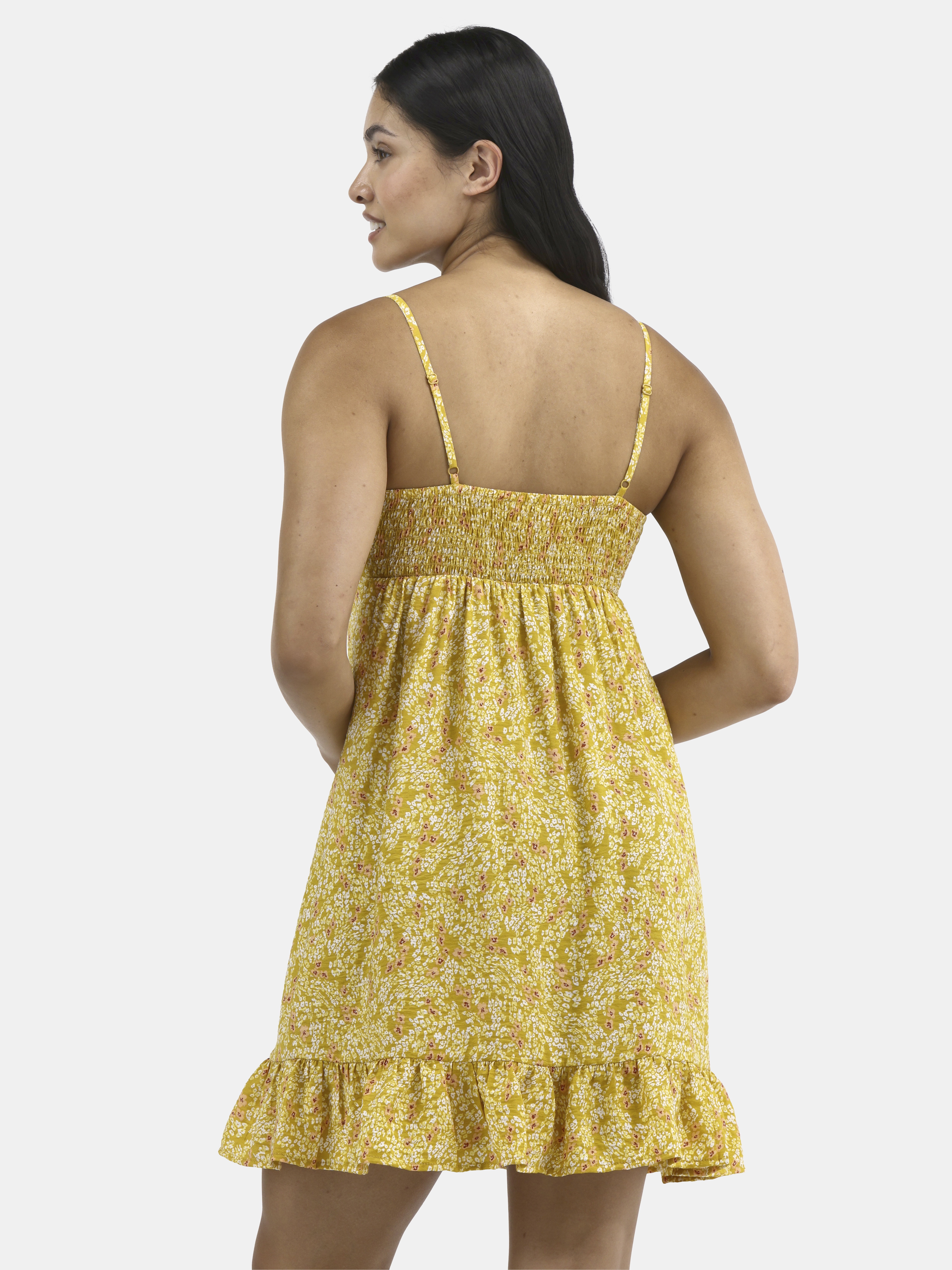 No Boundaries A-Line Strappy Mini Dress, Women's