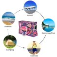 thumbnail image 4 of DIXRUYEE Beach Cooler Travel Tote Bags Beach Bag Fashion Crabby Delight Printed, 4 of 7